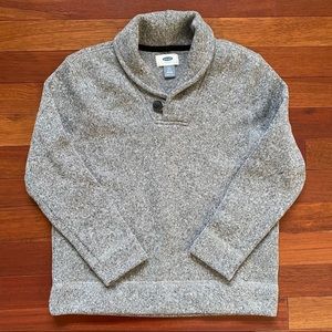 Old Navy Marled Shawl Collar Sweater - Boys S 6-7